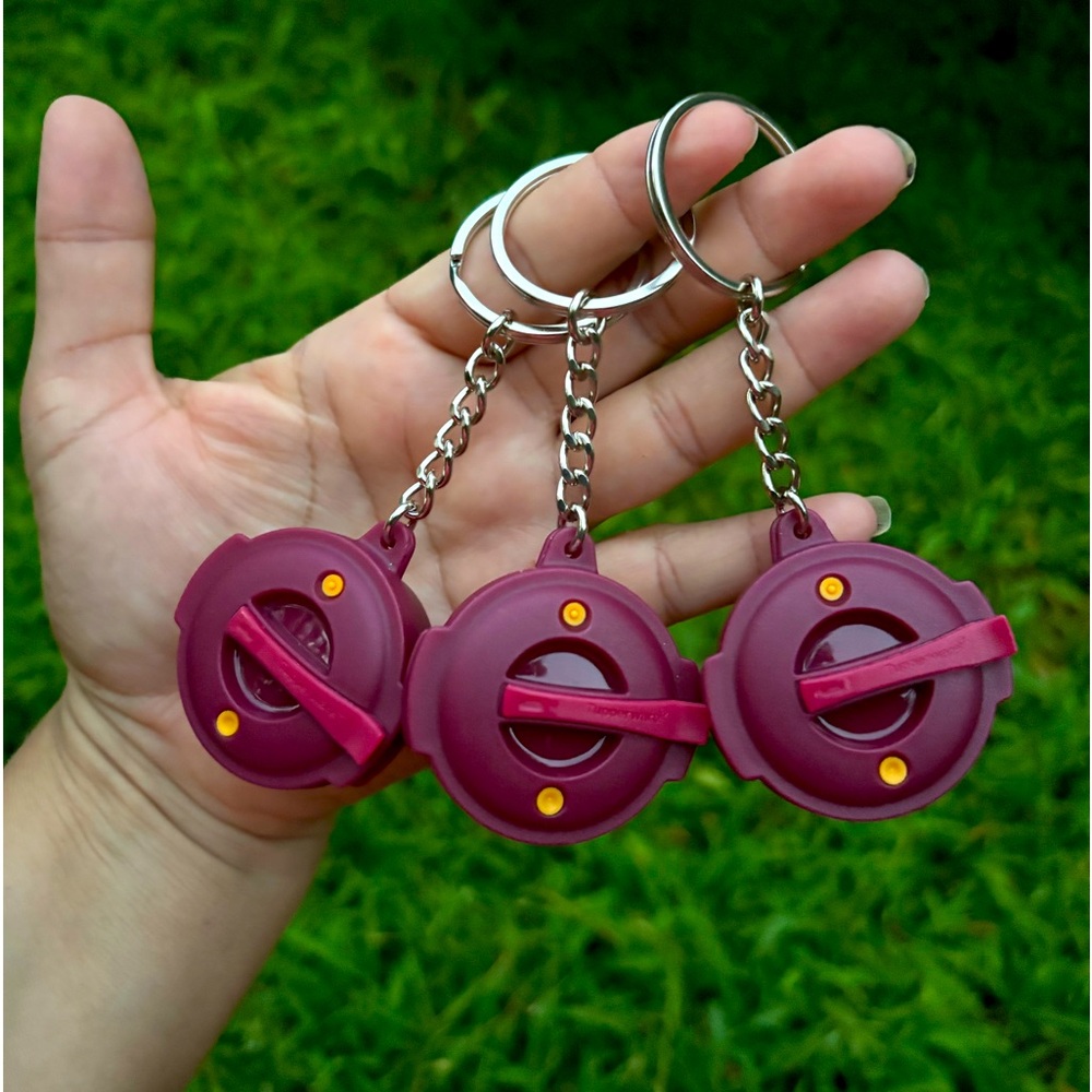 TUPPERWARE KEYCHAINS BUNDLE (3 PIECES SET)